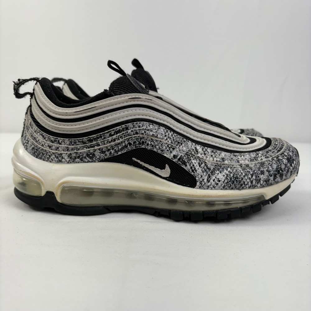 Nike Air Max 97 Cocoa Snake Black White Women's Running Shoes CT1549-001 Size 5 - Picture 3 of 12